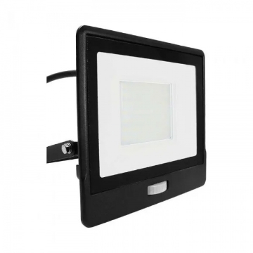 Arată detalii pentru Proiector LED V-TAC cu senzor, 50W, cip Samsung SMD, Slim, lumină rece, 5 ani garanție Imagine Proiector LED V-TAC cu senzor, 50W, cip Samsung SMD, Slim, lumină rece, 5 ani garanție