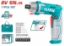 Imagine Șurubelniță electrică 8V Li-Ion cu accesorii TOTAL TSDLI0802