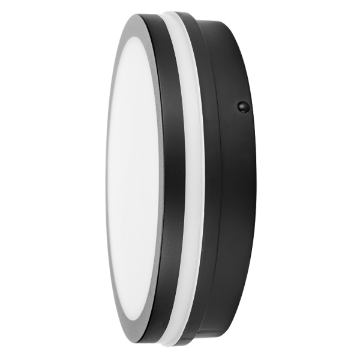 Arată detalii pentru Plafonieră LED CCT cu senzor IP54 220-240V AC 18W negru Imagine Plafonieră LED CCT cu senzor IP54 220-240V AC 18W negru