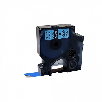Arată detalii pentru Etichete compatibile Dymo D1 9mm x 7m negru/albastru Imagine Etichete compatibile Dymo D1 9mm x 7m negru/albastru