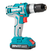 Imagine Mașină de găurit cu percuție și acumulator Total TIDLI2002 20V 2Ah Li-Ion