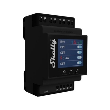 Arată detalii pentru COMUTATOR INTELIGENT SHELLY CU 4 CANALE WIFI SINA DIN CONTOR DE PUTERE CONTROL APLICATIE Imagine COMUTATOR INTELIGENT SHELLY CU 4 CANALE WIFI SINA DIN CONTOR DE PUTERE CONTROL APLICATIE