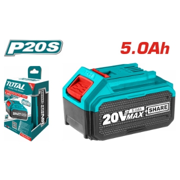 Arată detalii pentru Acumulator Li-Ion 20V 5.0Ah Total TFBLI2053 Imagine Acumulator Li-Ion 20V 5.0Ah Total TFBLI2053