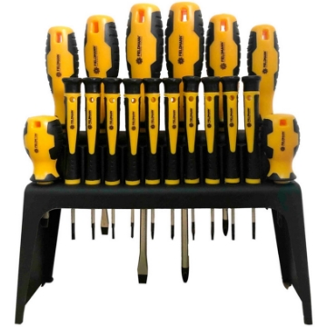 Arată detalii pentru Set 18 șurubelnițe Fieldmann FDS 5008-18R Imagine Set 18 șurubelnițe Fieldmann FDS 5008-18R