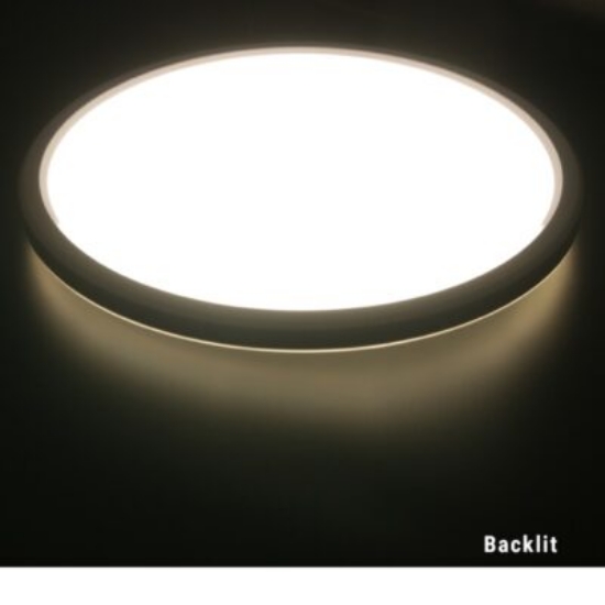 Imagine Plafonieră LED CCT Rotundă 40W-44W-48W 230V IP40 Negru