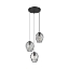 Arată detalii pentru Pendul W005R-3H-3xE27 Negru Braytron Imagine Pendul W005R-3H-3xE27 Negru Braytron