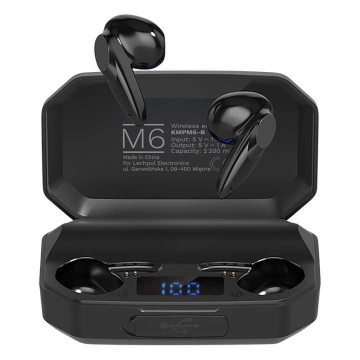 Arată detalii pentru Căști Bluetooth 5.1 M6 Kruger&Matz Imagine Căști Bluetooth 5.1 M6 Kruger&Matz