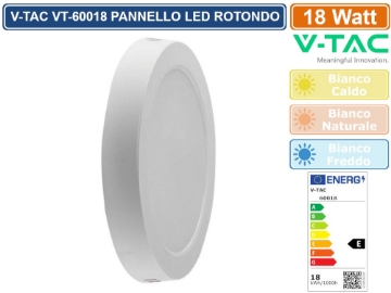 Arată detalii pentru Panou LED Mini V-TAC PT 18W 6500K Imagine Panou LED Mini V-TAC PT 18W 6500K