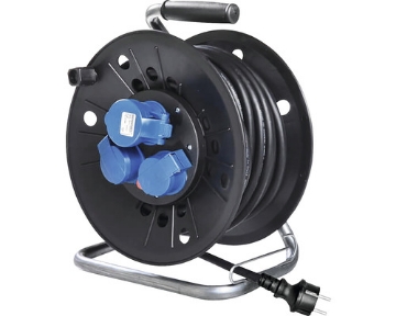Arată detalii pentru Prelungitor/Derulator electric pe tambur, 40 m, 3x1.5 mm², Gelux Imagine Prelungitor/Derulator electric pe tambur, 40 m, 3x1.5 mm², Gelux