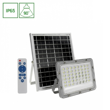 Arată detalii pentru Proiector cu panou solar 50W IP65 IK08 L.Rece 3Y Spectrum Imagine Proiector cu panou solar 50W IP65 IK08 L.Rece 3Y Spectrum