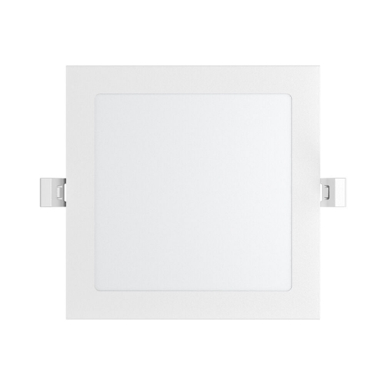 Imagine Spot LED pătrat încastrat 12W, 910lm, 6500K, 170x170mm, alb, Braytron BR-BP02-31230