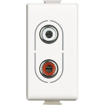 Arată detalii pentru Priză audio RCAx2 Matix Imagine Priză audio RCAx2 Matix