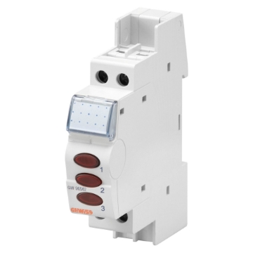 Arată detalii pentru Indicator luminos triplu roșu 16A 230V 1M Imagine Indicator luminos triplu roșu 16A 230V 1M