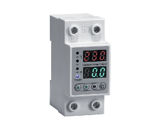 Imagine Releu monitorizare tensiune digital ELMARK MN4 2P, 220V, max. 80A