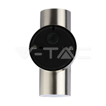 Arată detalii pentru Aplica de perete V-TAC VT-7622, corp din oțel inoxidabil, 2 direcții, IP44 Imagine Aplica de perete V-TAC VT-7622, corp din oțel inoxidabil, 2 direcții, IP44
