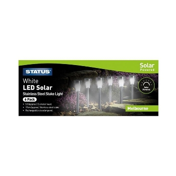 Arată detalii pentru Lampa Solară Melbourne 5.5CM (6BUC/SET) STATUS Imagine Lampa Solară Melbourne 5.5CM (6BUC/SET) STATUS