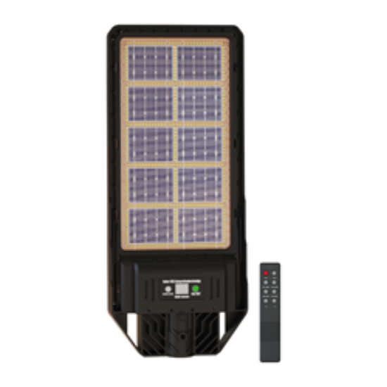 Imagine Corp Stradal 200W cu Panou Solar Monocristalin Detasabil si Telecomanda 6500K