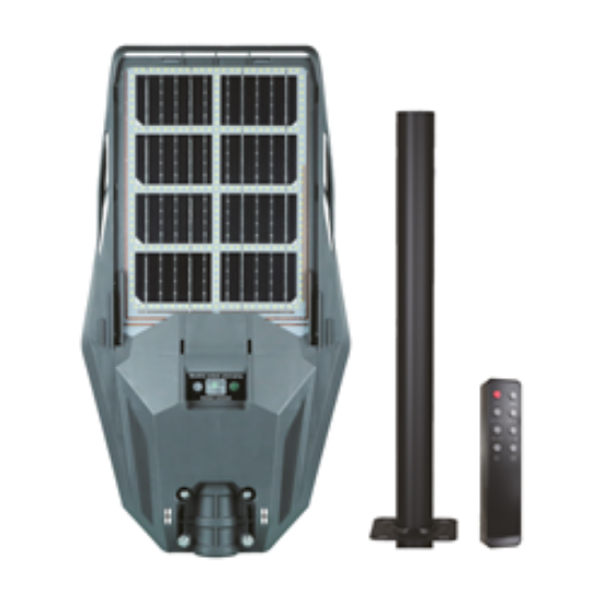 Imagine Corp Stradal 200W cu Panou Solar Monocristalin Detasabil si Telecomanda 6500K