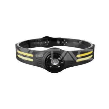 Arată detalii pentru Lanternă frontală LED 3W + 5W COB IP43 cu încărcare tip C Imagine Lanternă frontală LED 3W + 5W COB IP43 cu încărcare tip C