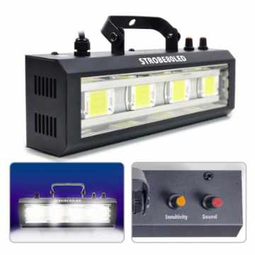 Arată detalii pentru Stroboscop LED 4x20W STROBE80LED Imagine Stroboscop LED 4x20W STROBE80LED