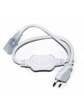 Arată detalii pentru Cablu de alimentare 230V pentru bandă LED 10W și 15W Imagine Cablu de alimentare 230V pentru bandă LED 10W și 15W