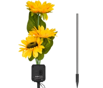 Arată detalii pentru Lampă Solară Decorativă Floarea Soarelui Rebel Imagine Lampă Solară Decorativă Floarea Soarelui Rebel