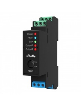 Arată detalii pentru Shelly Pro 4PM Comutator Inteligent cu 4 Canale WiFi LAN Sina DIN Contor de Putere Imagine Shelly Pro 4PM Comutator Inteligent cu 4 Canale WiFi LAN Sina DIN Contor de Putere