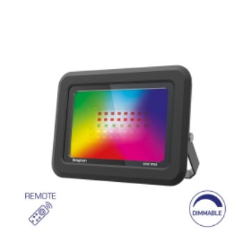 Arată detalii pentru Proiector LED SF Braytron 30W SMD RGB cu telecomandă IP65 negru Imagine Proiector LED SF Braytron 30W SMD RGB cu telecomandă IP65 negru
