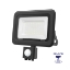 Arată detalii pentru Proiector LED Slim 50W 6500K cu Senzor IP54 Negru Imagine Proiector LED Slim 50W 6500K cu Senzor IP54 Negru