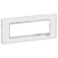 Imagine Rama ornament Schneider Easy Styl 4 module Sticla Alb/Negru