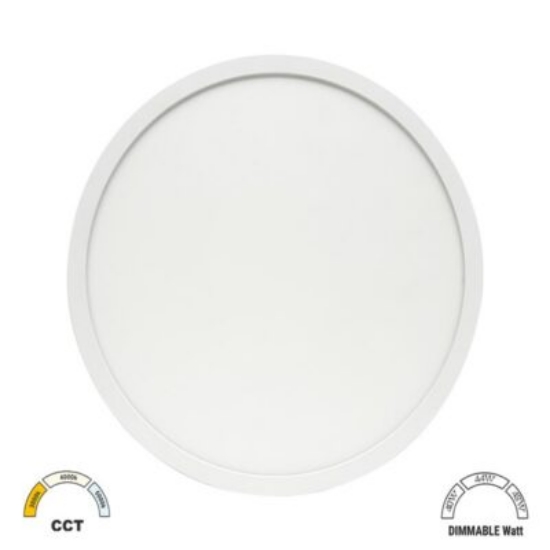 Imagine Plafonieră LED CCT Rotundă 32W-36W-40W 230V cu Senzor de Prezență IP40 Alb