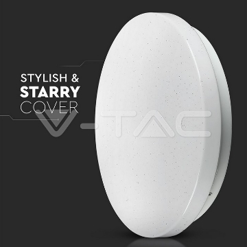 Arată detalii pentru Plafonieră LED V-TAC 18W cu temperatură de culoare interschimbabilă Imagine Plafonieră LED V-TAC 18W cu temperatură de culoare interschimbabilă
