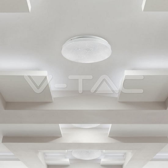 Imagine Plafonieră LED V-TAC 18W cu temperatură de culoare interschimbabilă 217604