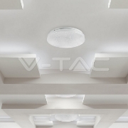 Imagine Plafonieră LED V-TAC 18W cu temperatură de culoare interschimbabilă