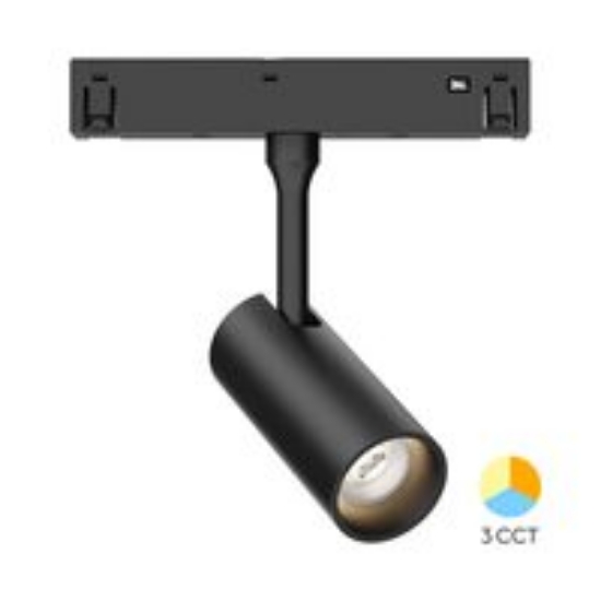 Imagine Spot LED pe șină negru 3000K 30W