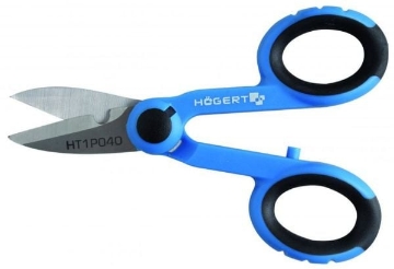 Arată detalii pentru Foarfecă electrician 140 mm Hogert HT1P040 Imagine Foarfecă electrician 140 mm Hogert HT1P040