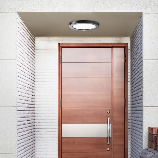 Imagine Corp LED cu senzor PT/ST 20W 3in1 rotund IP20 negru