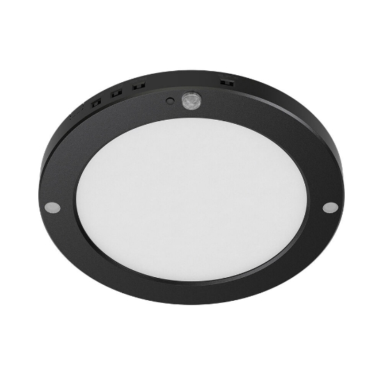 Imagine Corp LED cu senzor PT/ST 20W 3in1 rotund IP20 negru