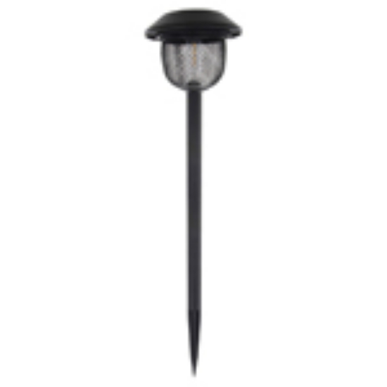 Imagine Lampă LED Solară 0.9W 3000K 2in1 Montaj Perete + Țăruș Grădină IP65