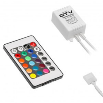 Arată detalii pentru Telecomandă RGBW 4 Zone MAX.30M IP20 GTV Imagine Telecomandă RGBW 4 Zone MAX.30M IP20 GTV