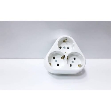 Arată detalii pentru Priză triplă Schuko VIKO VI-40 Imagine Priză triplă Schuko VIKO VI-40