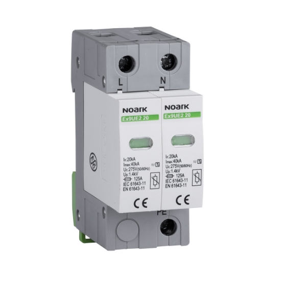 Imagine Dispozitiv de protecție la supratensiune Ex9UE2 Clasa 2 (C) In=20kA Uc=275V 103351