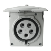 Imagine Priză industrială montaj aparent 5P 32A IP44 IZVN 3253