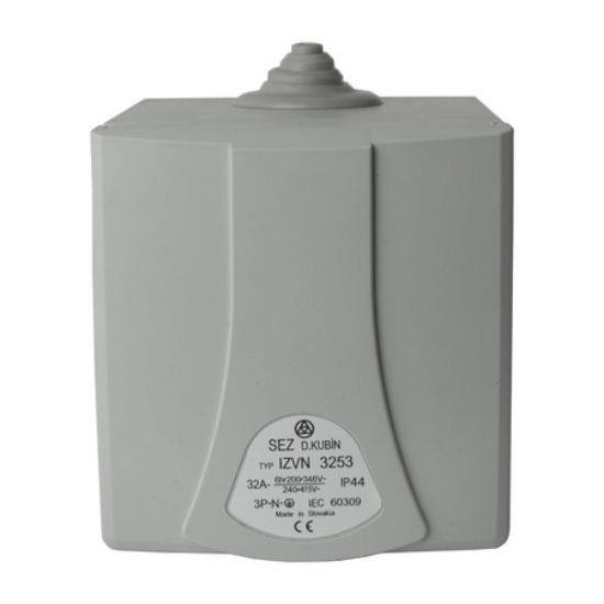 Imagine Priză industrială montaj aparent 5P 32A IP44 IZVN 3253