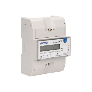 Arată detalii pentru Contor trifazic ORNO OR-WE-507, 120A Imagine Contor trifazic ORNO OR-WE-507, 120A