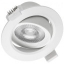 Imagine Spot LED mobil încastrat rotund alb 5W 4000K IP20 GTV