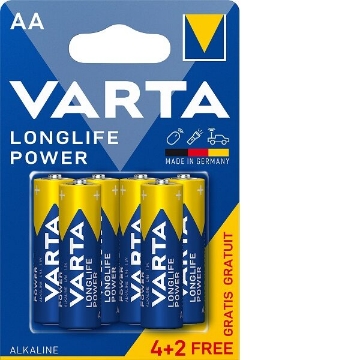 Arată detalii pentru Baterie alcalină VARTA LR03 Blister 4+2 buc Imagine Baterie alcalină VARTA LR03 Blister 4+2 buc