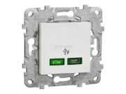 Imagine Priză modulară USB C 65W 2 module alb NU501418