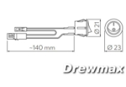 Imagine Intrerupator 220V (12V) MAX.36W Negru