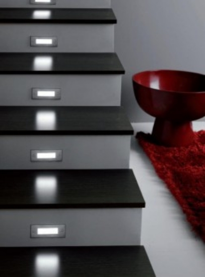 Imagine Spot dreptunghiular încastrat cu LED 0.8W lumină rece 00-9601/RECE